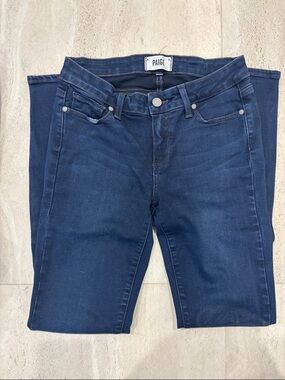 PAIGE Verdugo Ankle Jeans Size 28 Dark Wash Skinny Stretch Denim USA Made